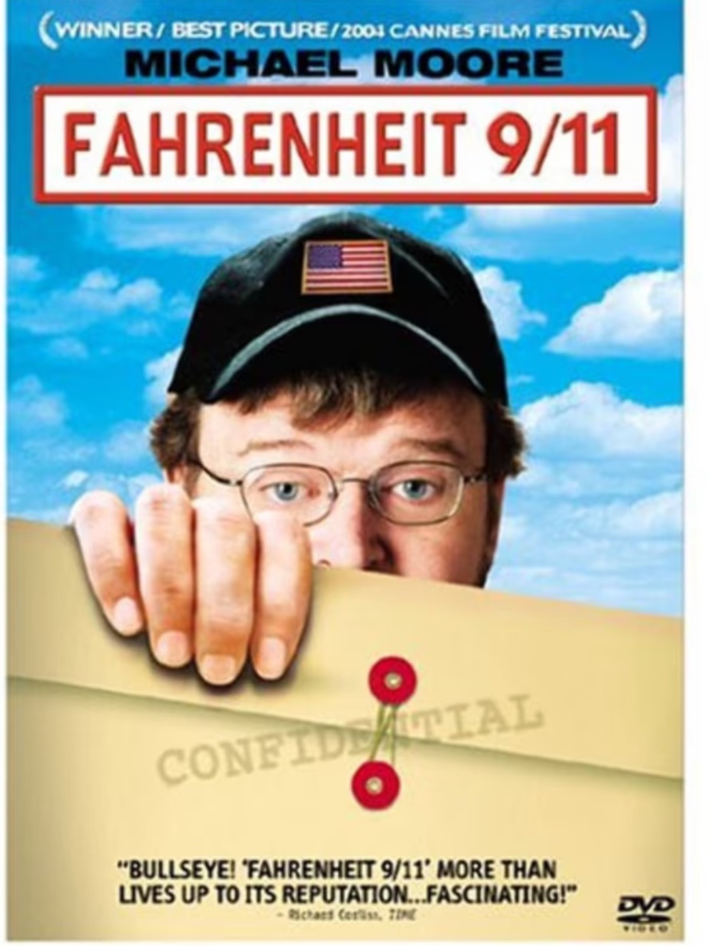 Michael Moore “Fahrenheit 9/11” DVD!